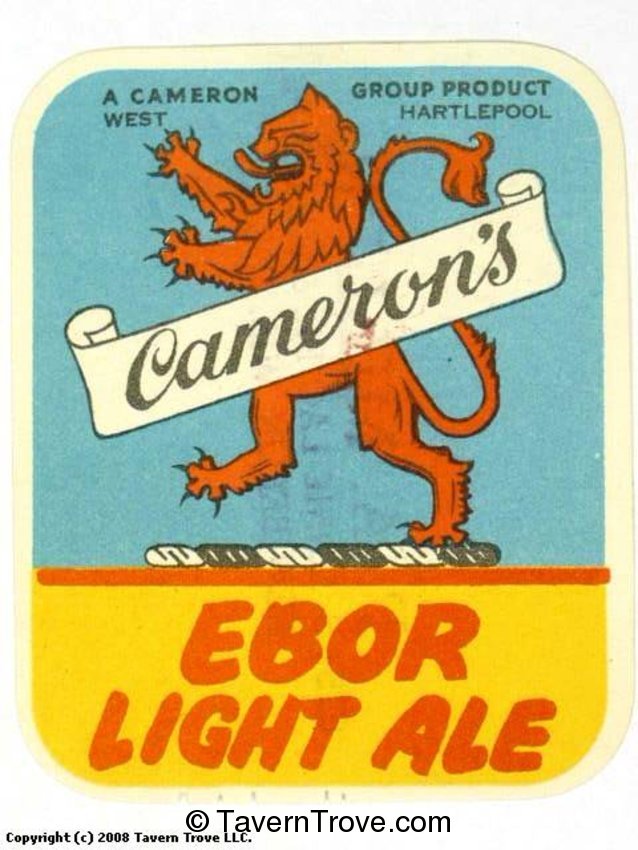 Cameron's Ebor Light Ale
