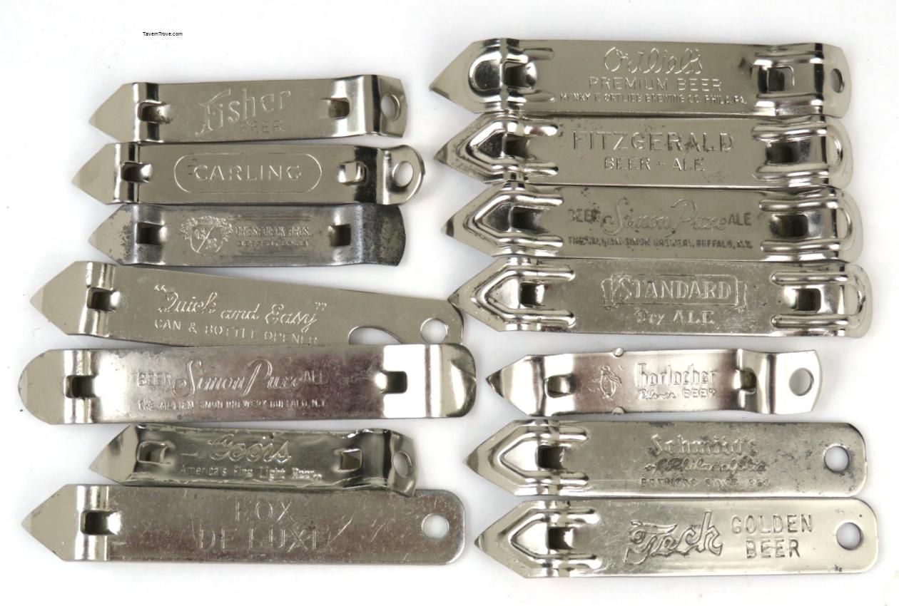 Can/Bottle Openers Lot of FOURTEEN Beer lot #1