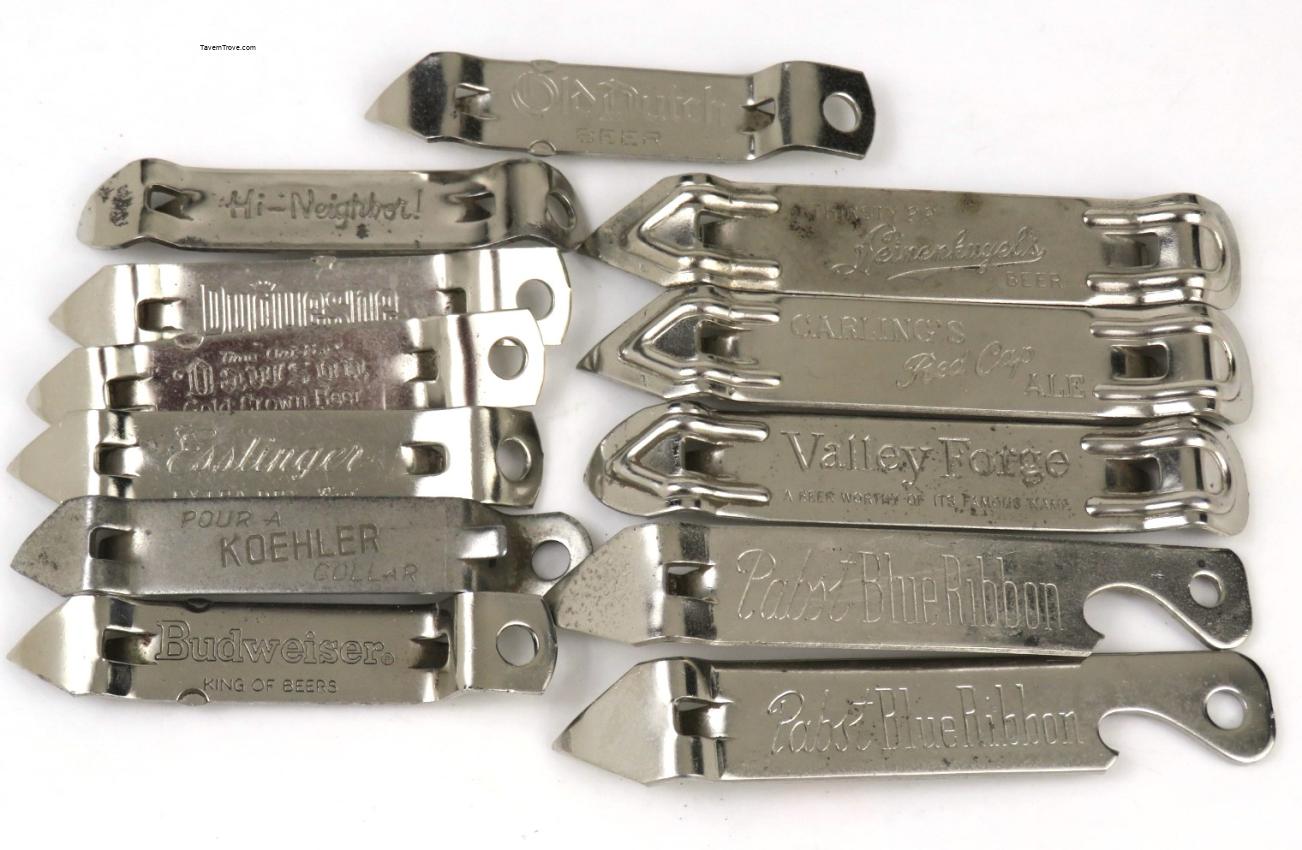 Can/Bottle Openers Lot of TWELVE Beer lot #3