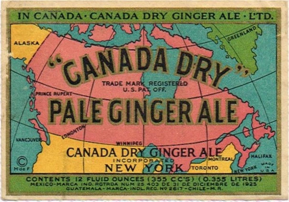 Canada Dry Ginger Ale 12oz V1