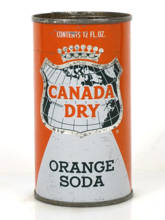 Canada Dry Orange Soda (2 Labels)