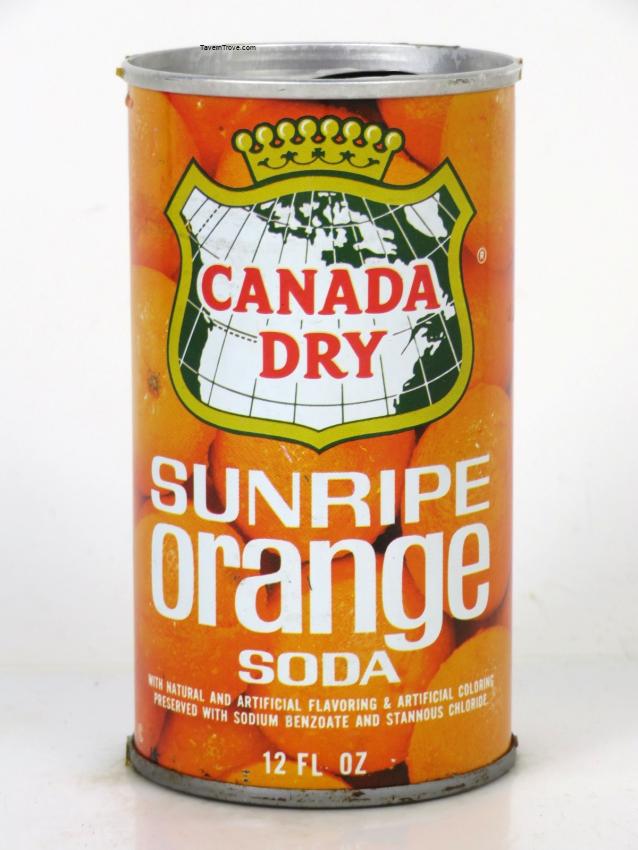 Canada Dry Sunripe Orange Soda Akron Ohio