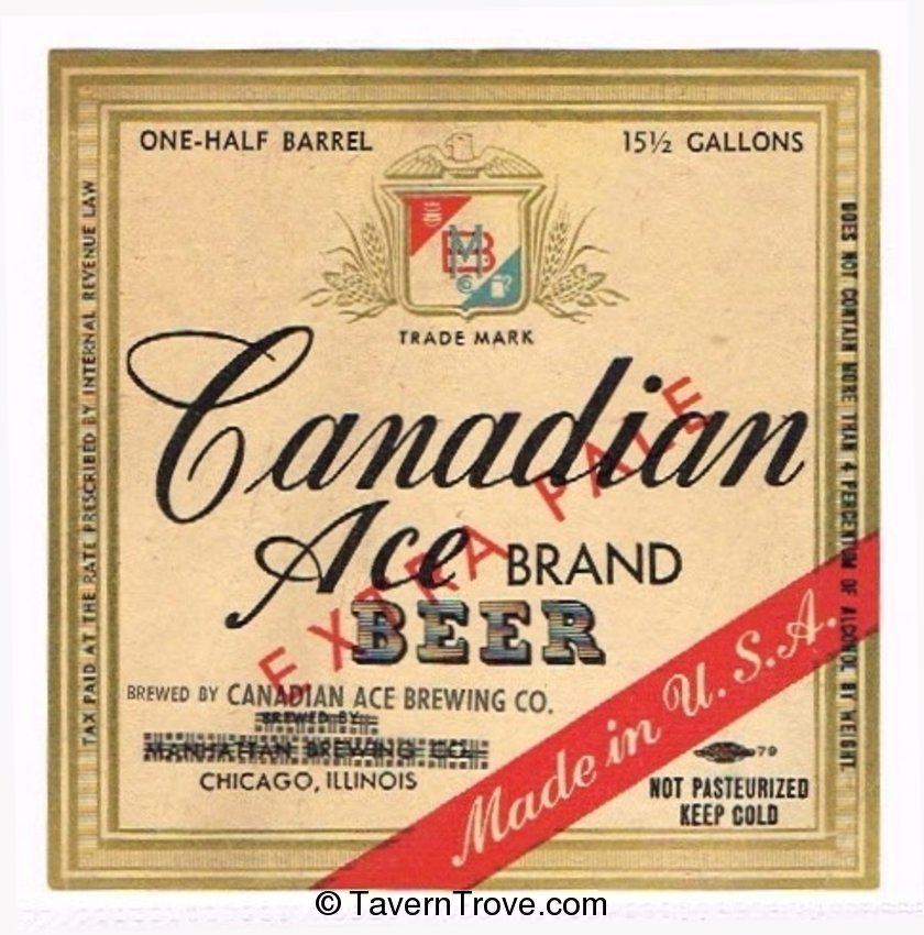 Canadian Ace Beer