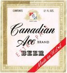 Canadian Ace Beer