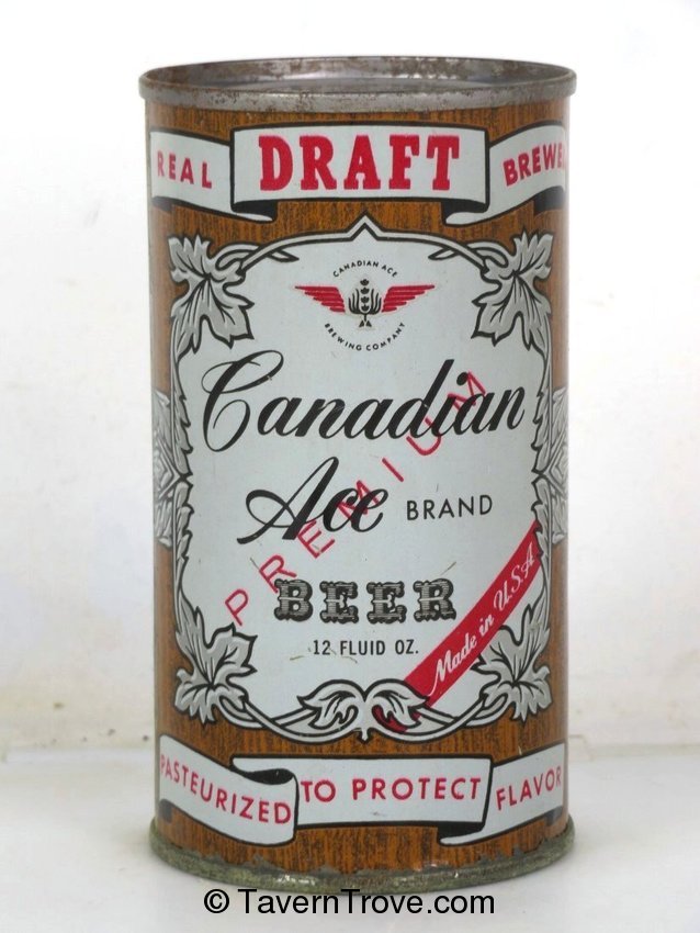 Canadian Ace Draft Beer