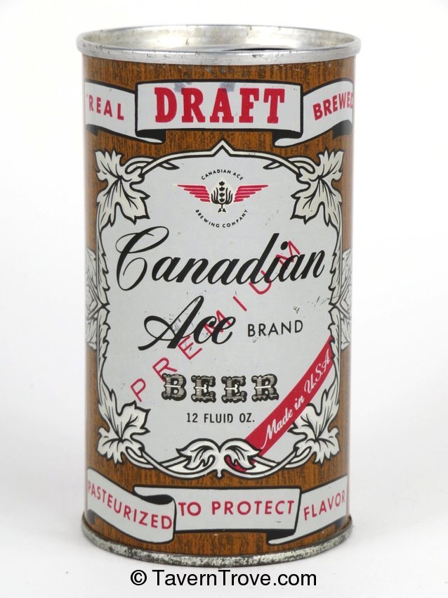 Canadian Ace Draft Beer