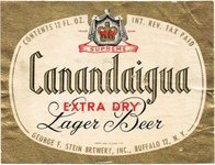Canandaigua Extra Dry Lager Beer