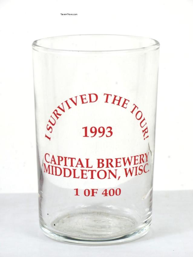 Capital Brewery 3¾ inch Tasting Glass Middleton Wisconsin