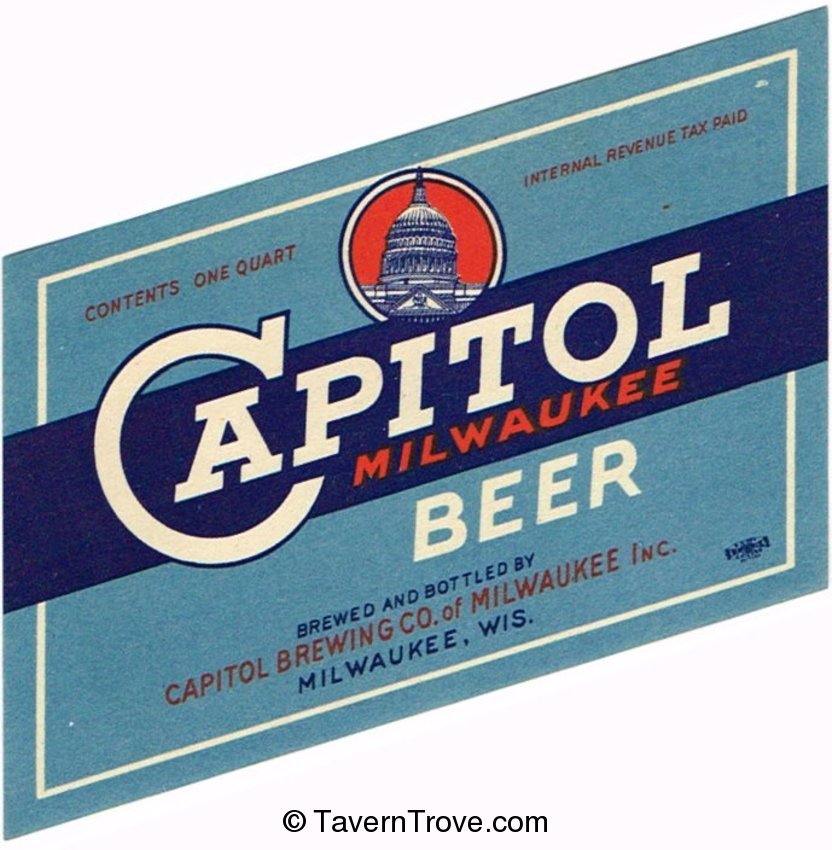 Capitol Milwaukee Beer