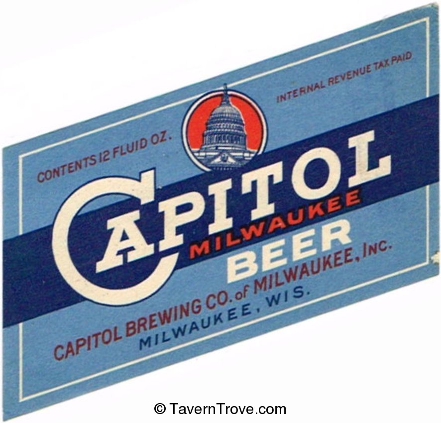 Capitol Milwaukee Beer