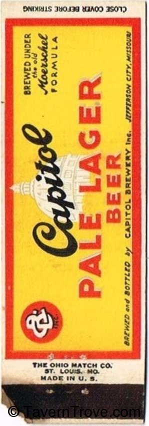 Capitol Pale Lager Beer