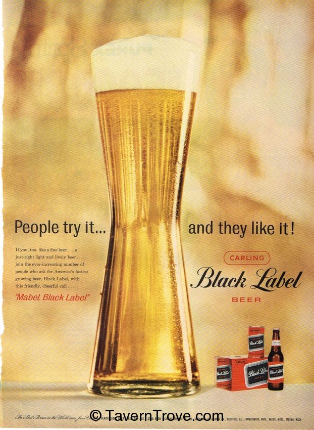 Carling Black Label Beer