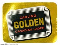 Carling Golden Canadian Lager Beer