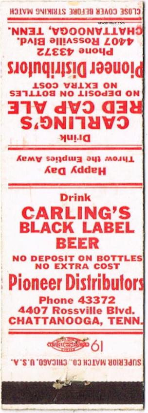 Carling's Black Label Beer/ Red Cap Ale