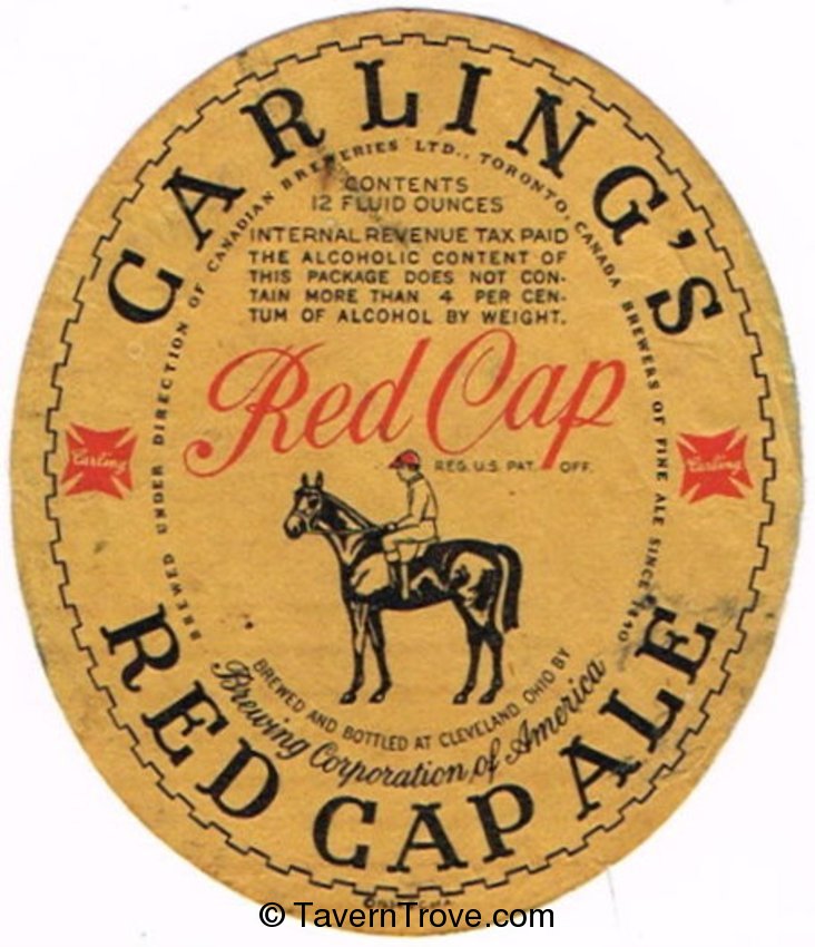 Carling's Red Cap Ale
