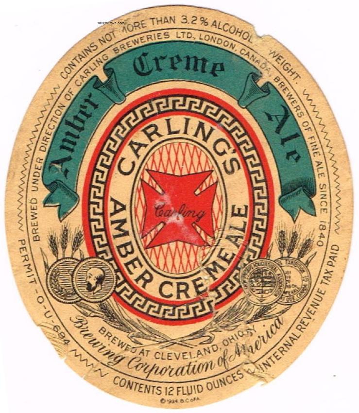 Carling's Amber Creme Ale Dupe