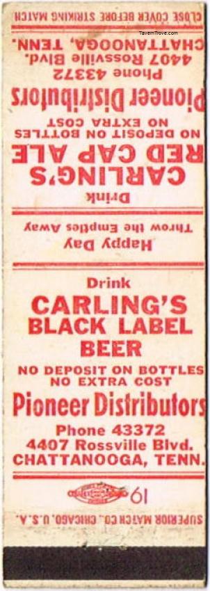 Carling's Black Label Beer/ Red Cap Ale Dupe