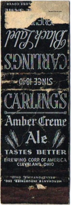 Carling's Black Label Beer/Amber Creme Ale