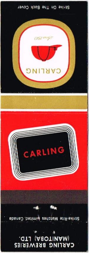 Carling's Black Label Beer/Red Cap Ale