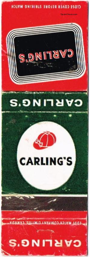 Carling's Black Label Beer/Red Cap Ale