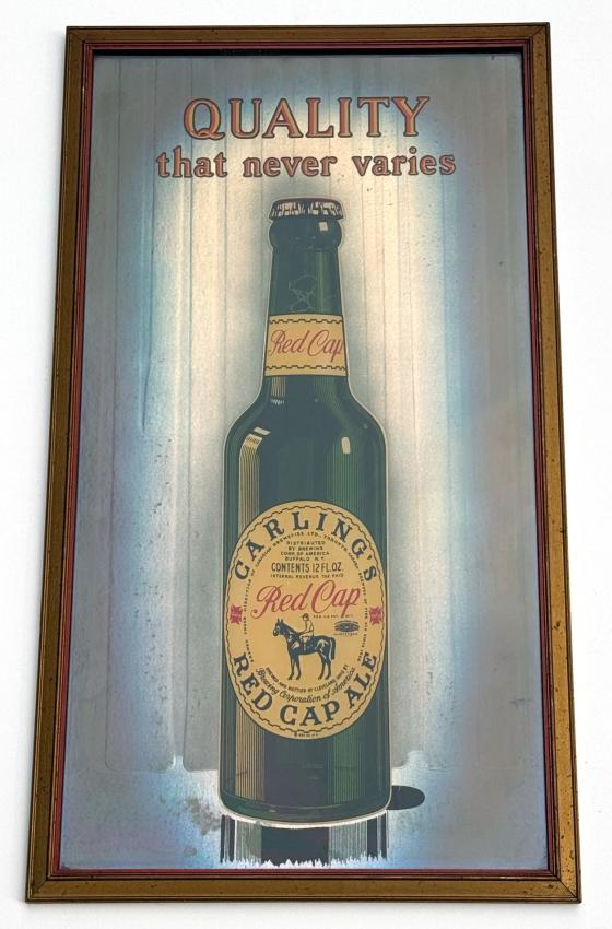 Carling's Red Cap Ale ROG Sign