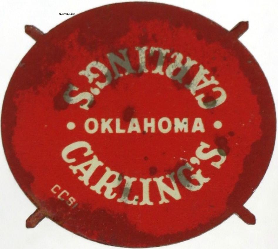 Carling's Red Cap Ale Oklahoma Tax Unpressed