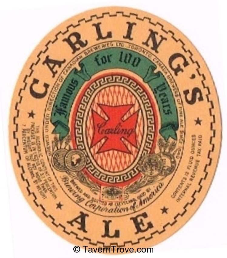 Carling's Ale