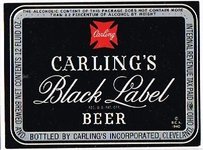Carling's Black Label Beer