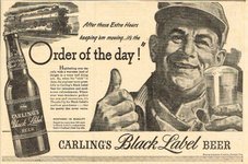 Carling's Black Label Beer