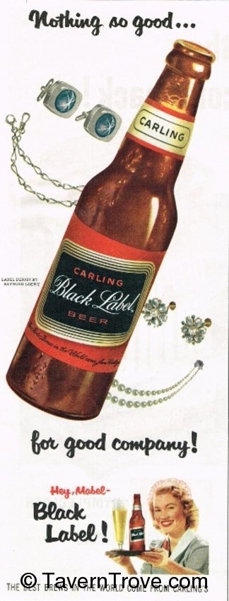 Carling's Black Label Beer