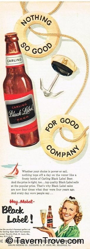 Carling's Black Label Beer