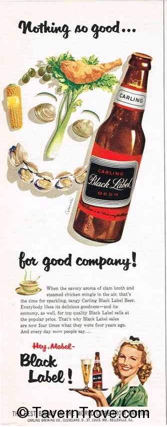 Carling's Black Label Beer