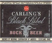 Carling's Black Label Bock Beer