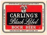 Carling's Black Label Bock Beer