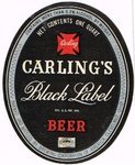 Carling's Black Label Lager Beer
