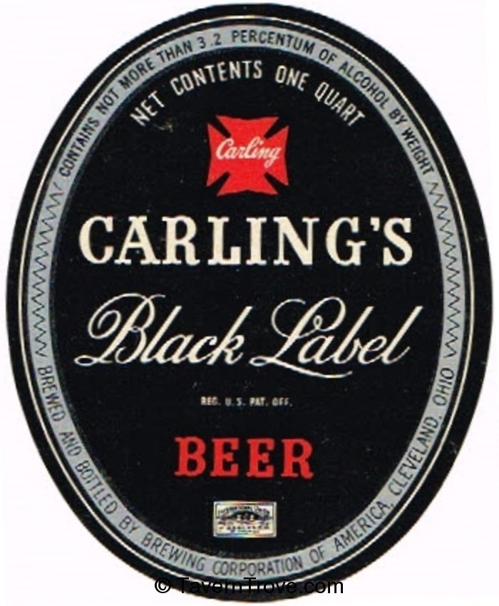 Carling's Black Label Lager Beer