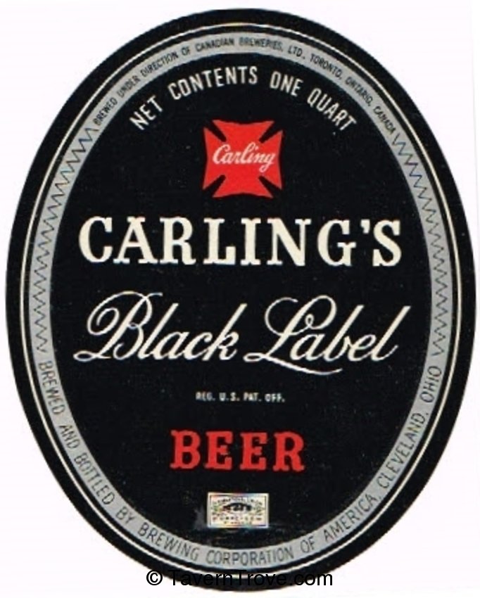 Carling's Black Label Lager Beer