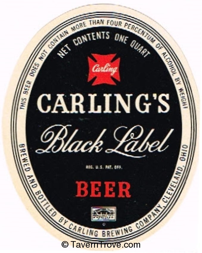 Carling's Black Label Lager Beer
