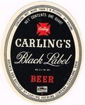 Carling's Black Label Lager Beer