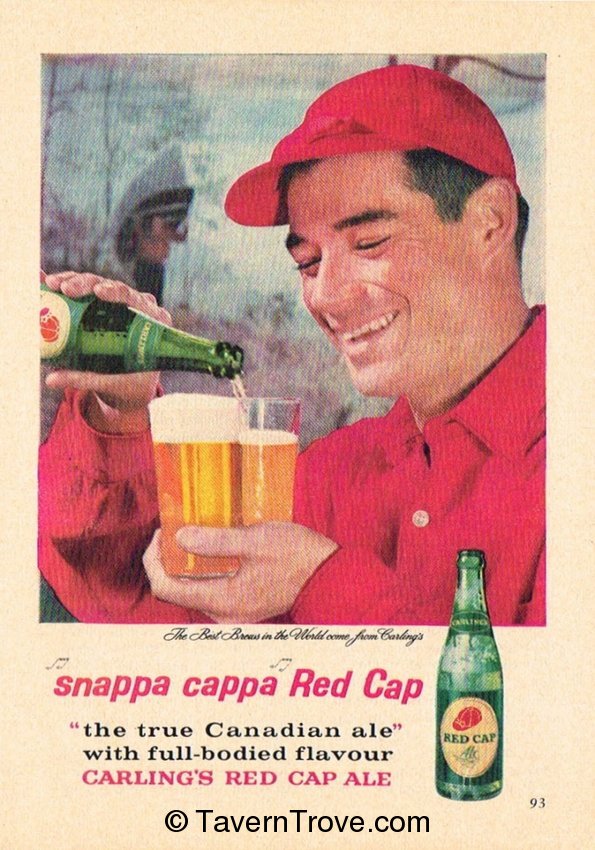 Carling's Red Cap  Ale