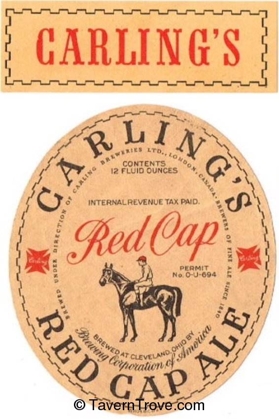 Carling's Red Cap Ale