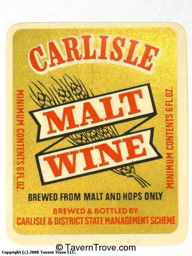 Carlisle Malt Wine
