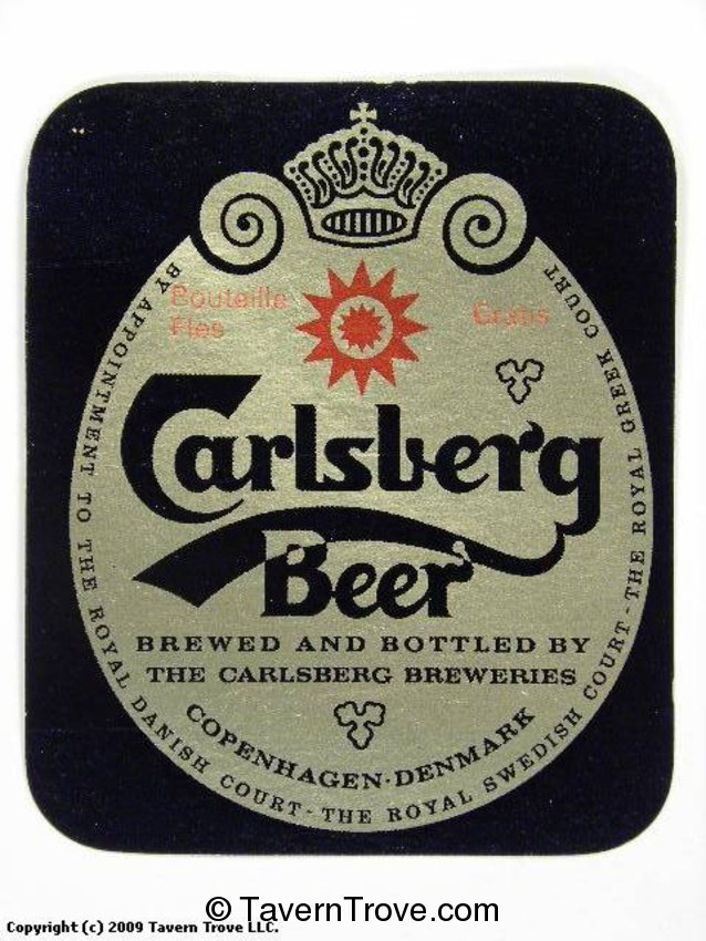Item #53577 1966 Carlsberg Beer Label