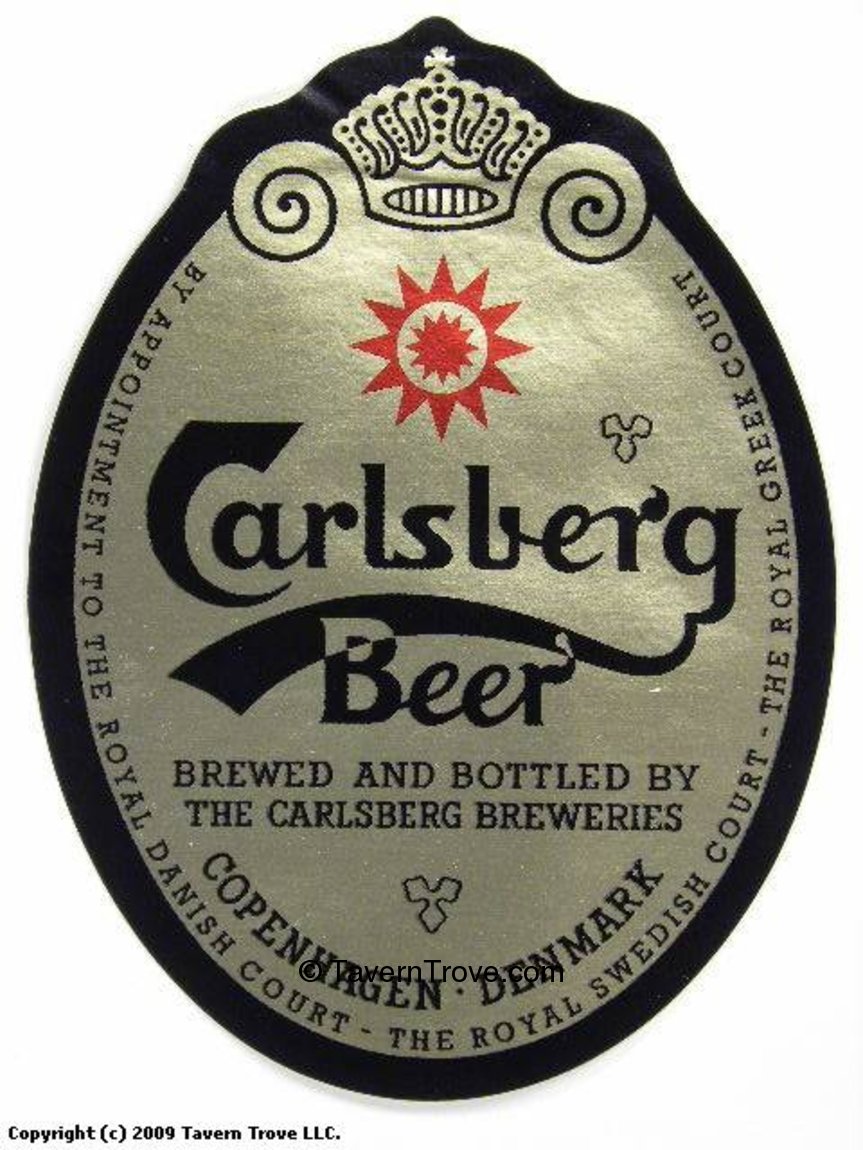 Item #53551 1967 Carlsberg Beer Label