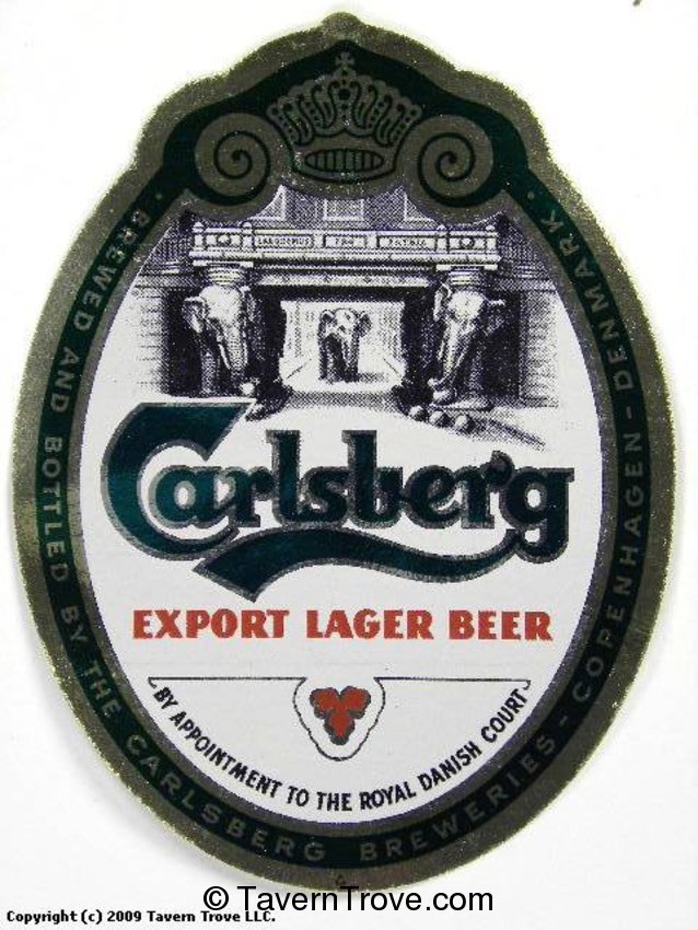 Item #53549 1967 Carlsberg Export Lager Beer Label