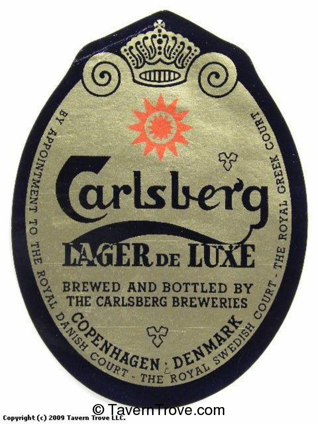 Item #53552 1967 Carlsberg Lager DeLuxe Label