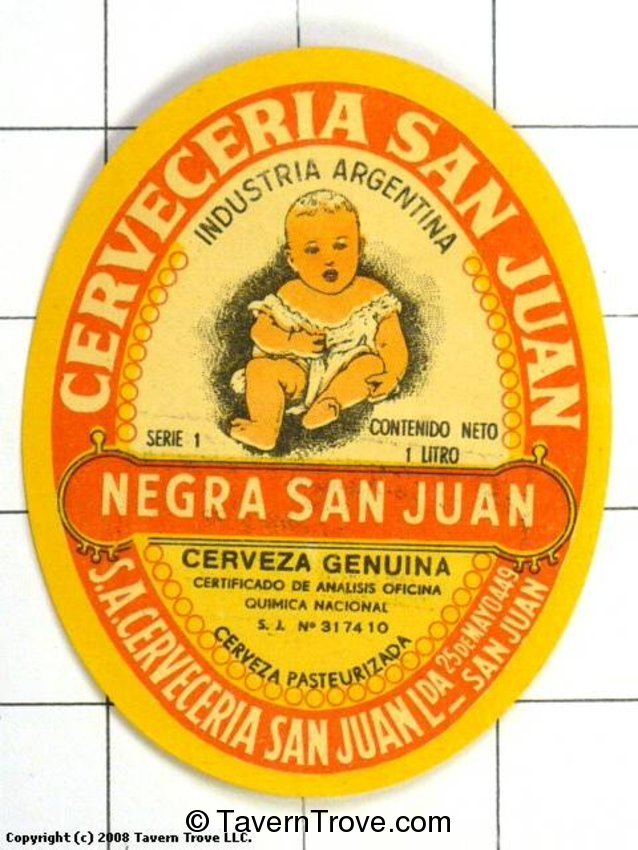 Carveza Negra San Juan