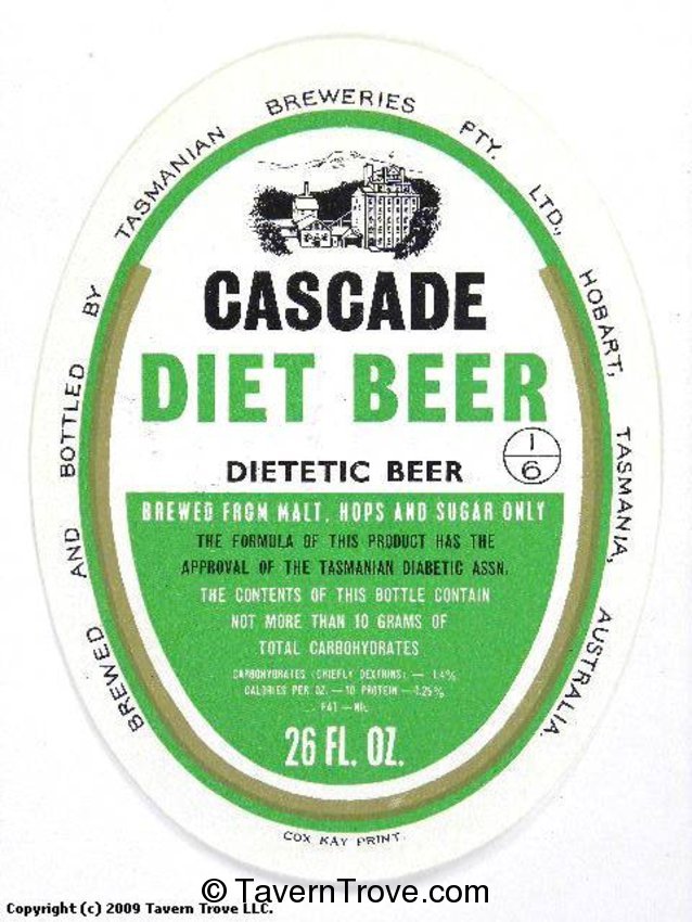 Cascade Diet Beer