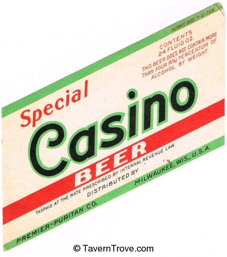 Casino Special Beer
