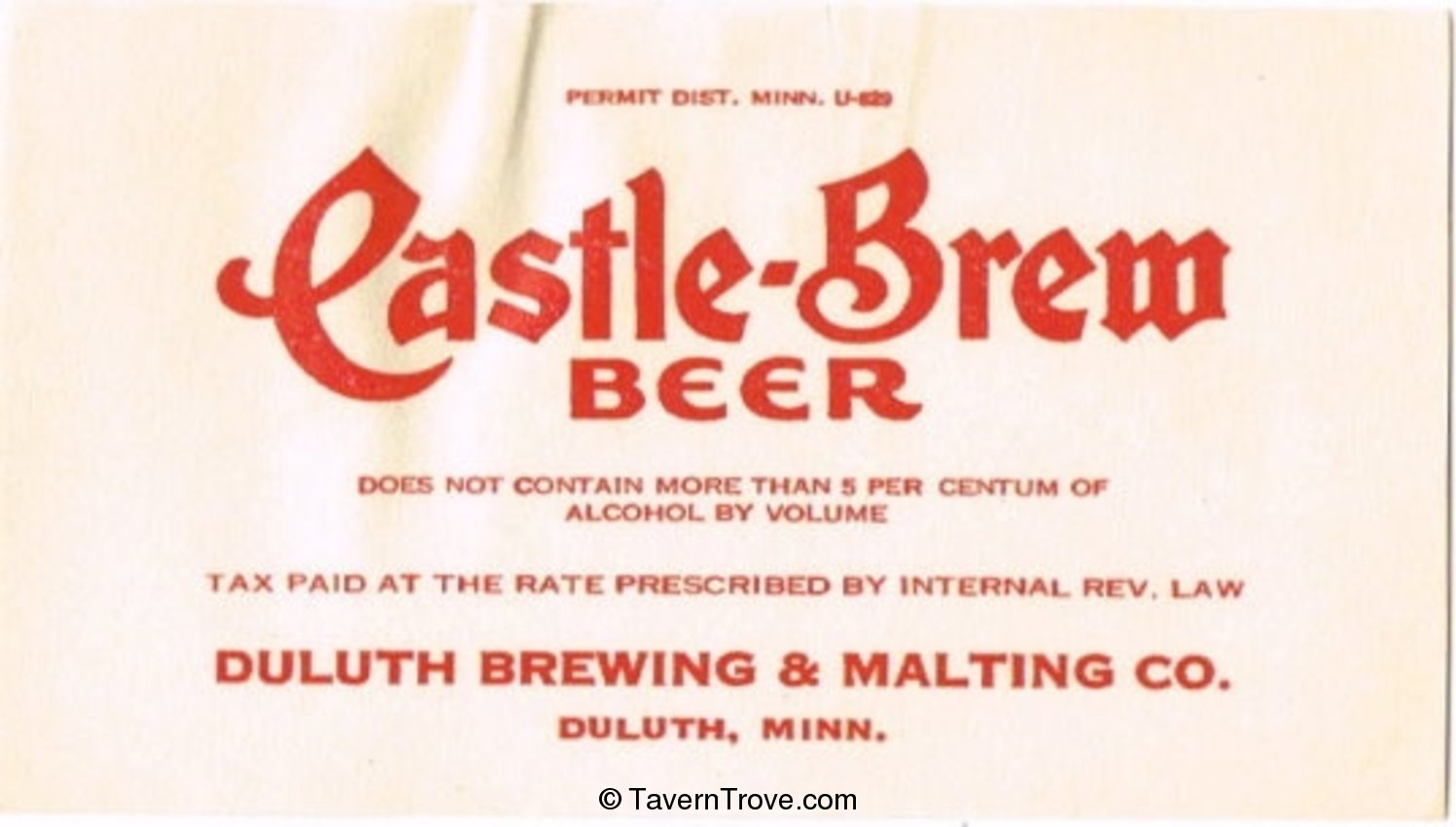 Castle-Brew Beer